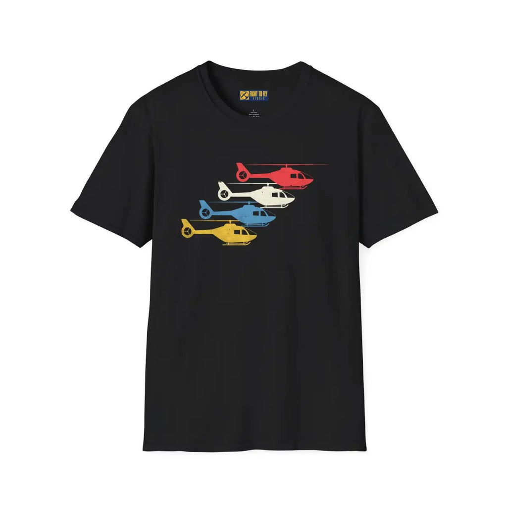 Helicopter Adventure T-Shirt - Pilot gifts - WWII warbird t-shirt
