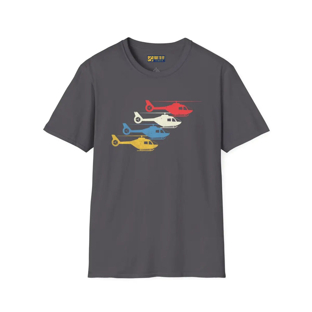Helicopter Adventure T-Shirt - Gifts for pilots - Aviation apparel