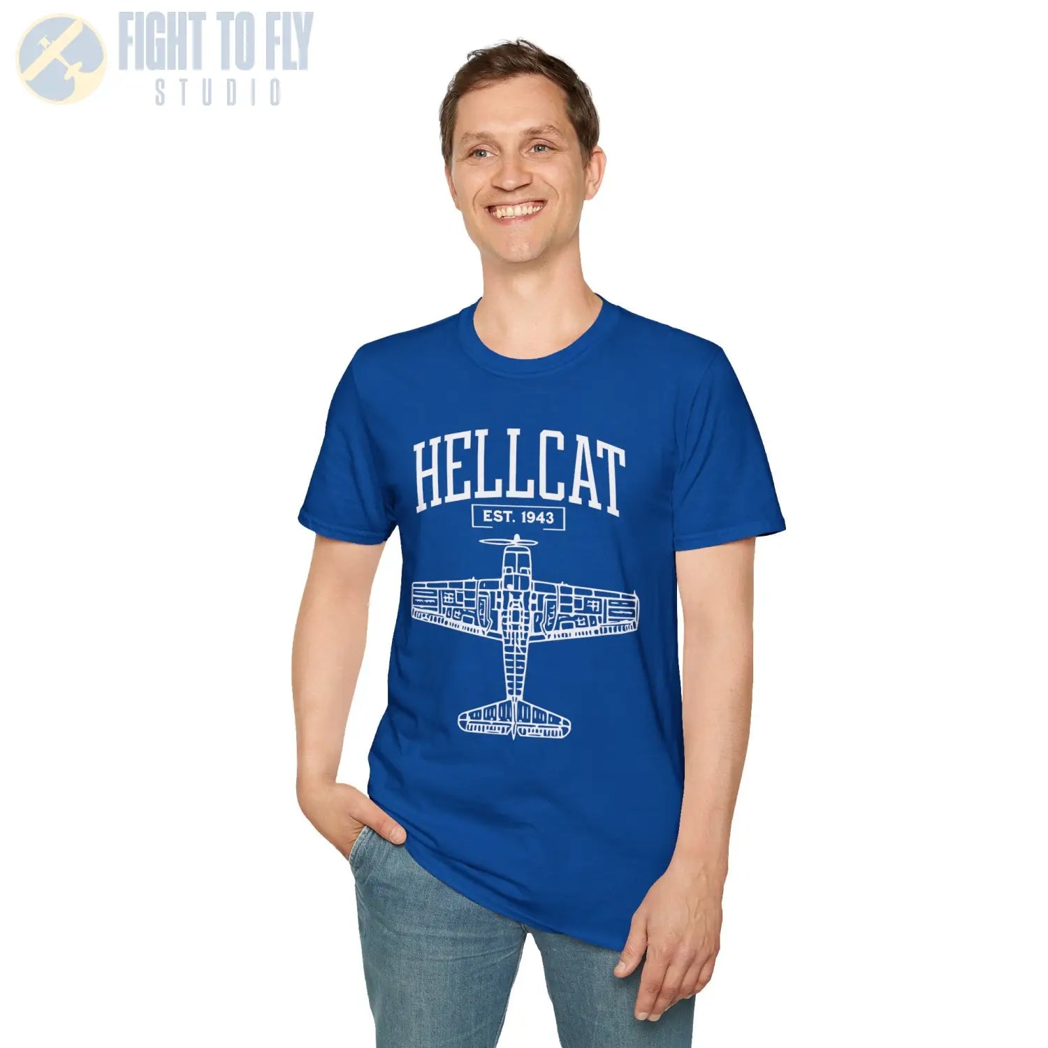 F6F Hellcat - T-Shirt - Pilot gifts - WWII warbird t-shirt