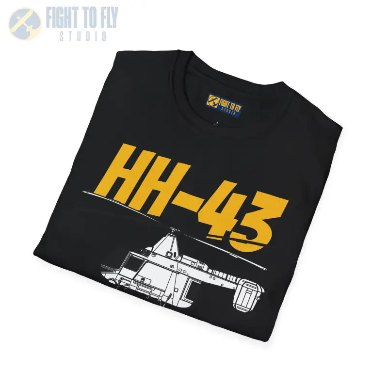 HH-43 Side Profile T-Shirt – Kaman Rescue Helicopter Tee - Pilot gifts - WWII warbird t-shirt