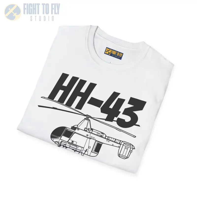 HH-43 Side Profile T-Shirt – Kaman Rescue Helicopter Tee - Pilot gifts - WWII warbird t-shirt