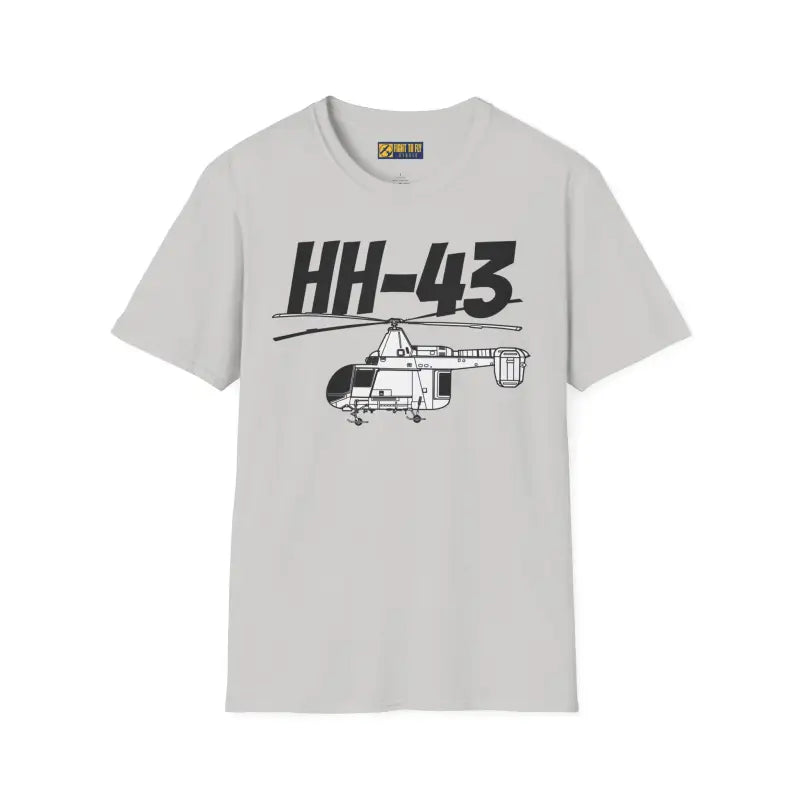 HH-43 Huskie Side Profile T-Shirt - Pilot gifts - WWII warbird t-shirt