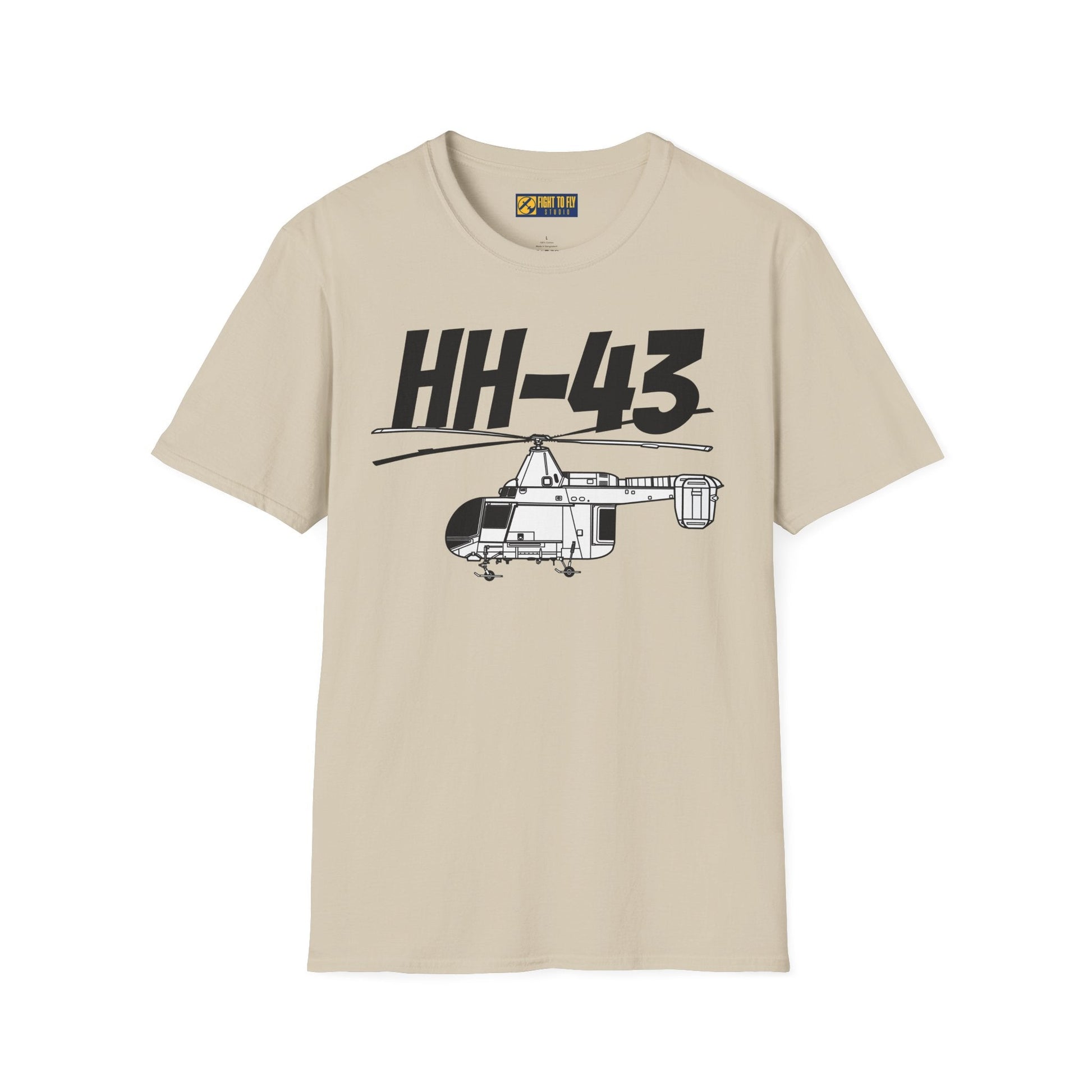 HH-43 Side Profile T-Shirt – Kaman Rescue Helicopter Tee - Gifts for pilots - Aviation apparel