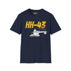 HH-43 Huskie Side Profile T-Shirt - Pilot gifts - WWII warbird t-shirt