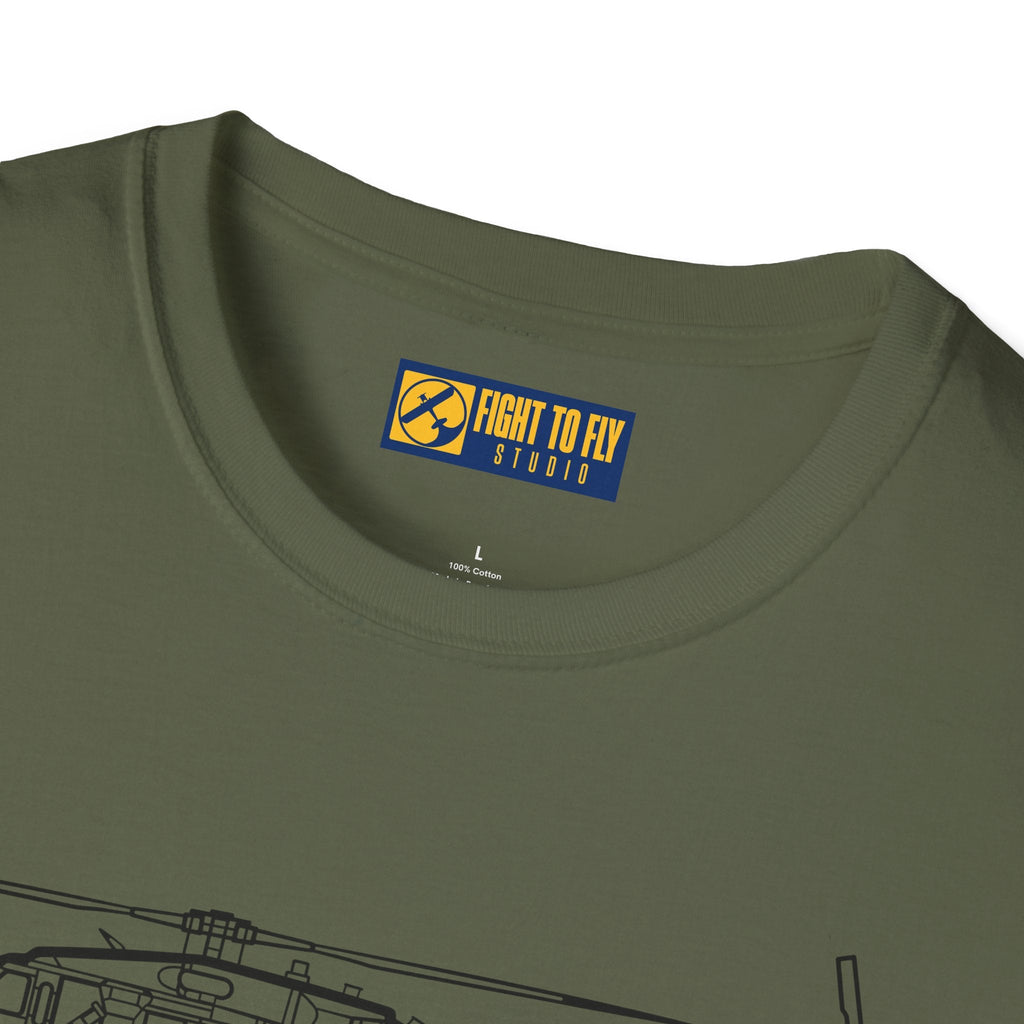 HH-60 T-Shirt – Search and Rescue Helicopter Aviation Tee - Pilot gifts - WWII warbird t-shirt
