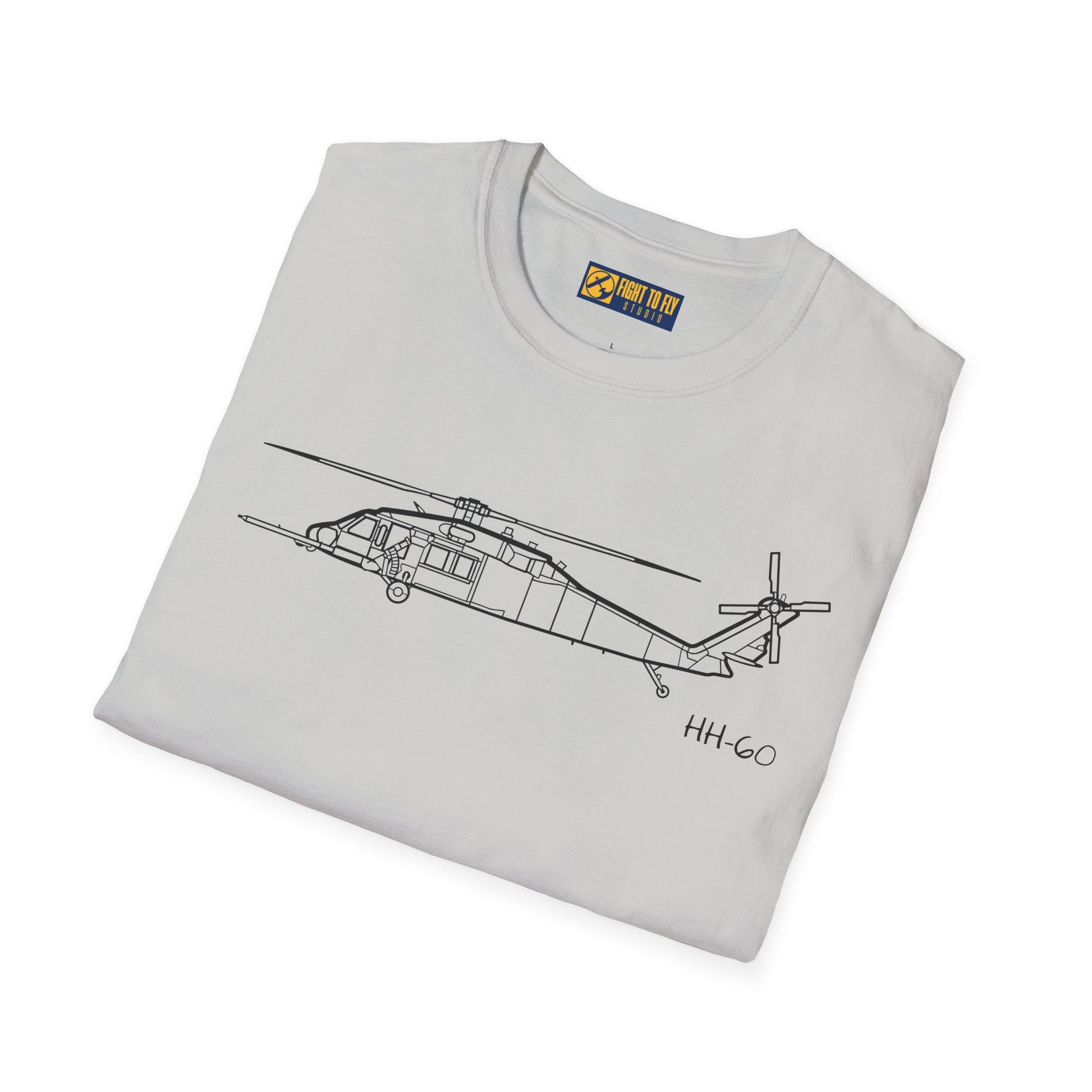 HH-60 T-Shirt – Search and Rescue Helicopter Aviation Tee - Pilot gifts - WWII warbird t-shirt
