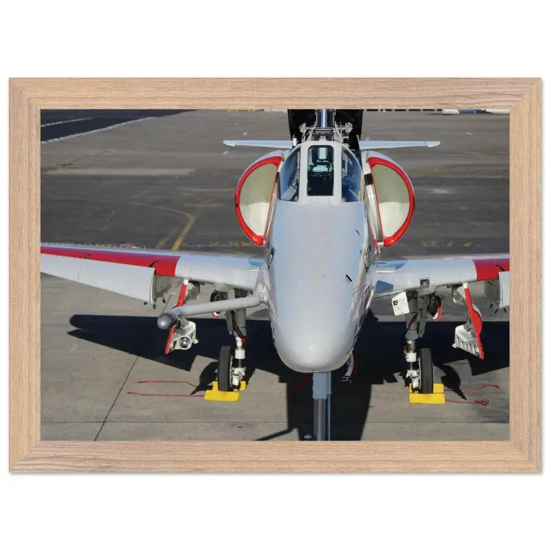 High Ground: Front View of A-4 Skyhawk From Above - Print Material - Gifts for pilots - Aviation apparel