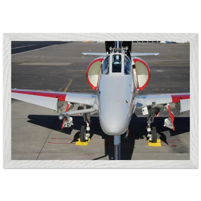 High Ground: Front View of A-4 Skyhawk From Above - Print Material - Gifts for pilots - Aviation apparel