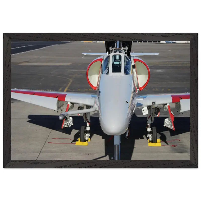 High Ground: Front View of A-4 Skyhawk From Above - Print Material - Gifts for pilots - Aviation apparel