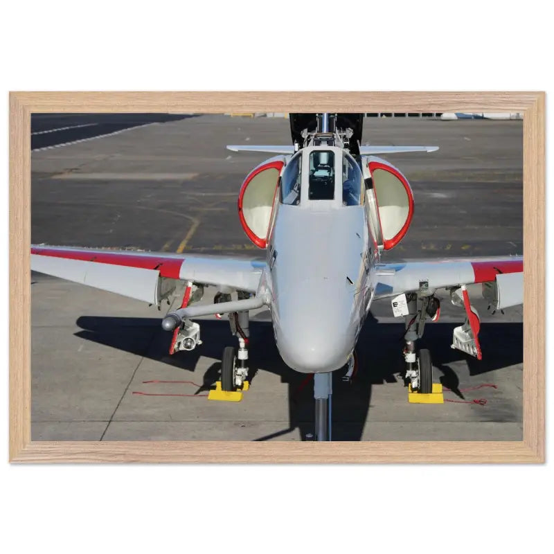 High Ground: Front View of A-4 Skyhawk From Above - Print Material - Gifts for pilots - Aviation apparel
