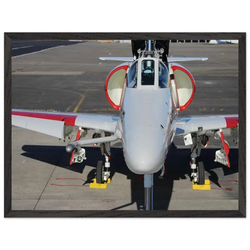 High Ground: Front View of A-4 Skyhawk From Above - Print Material - Gifts for pilots - Aviation apparel