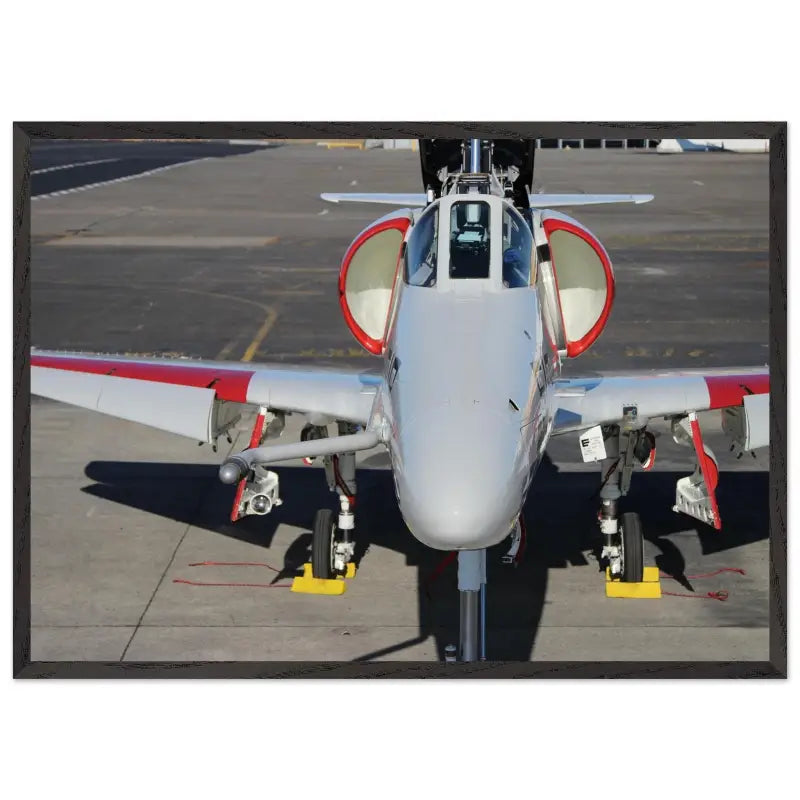 High Ground: Front View of A-4 Skyhawk From Above - Print Material - Gifts for pilots - Aviation apparel