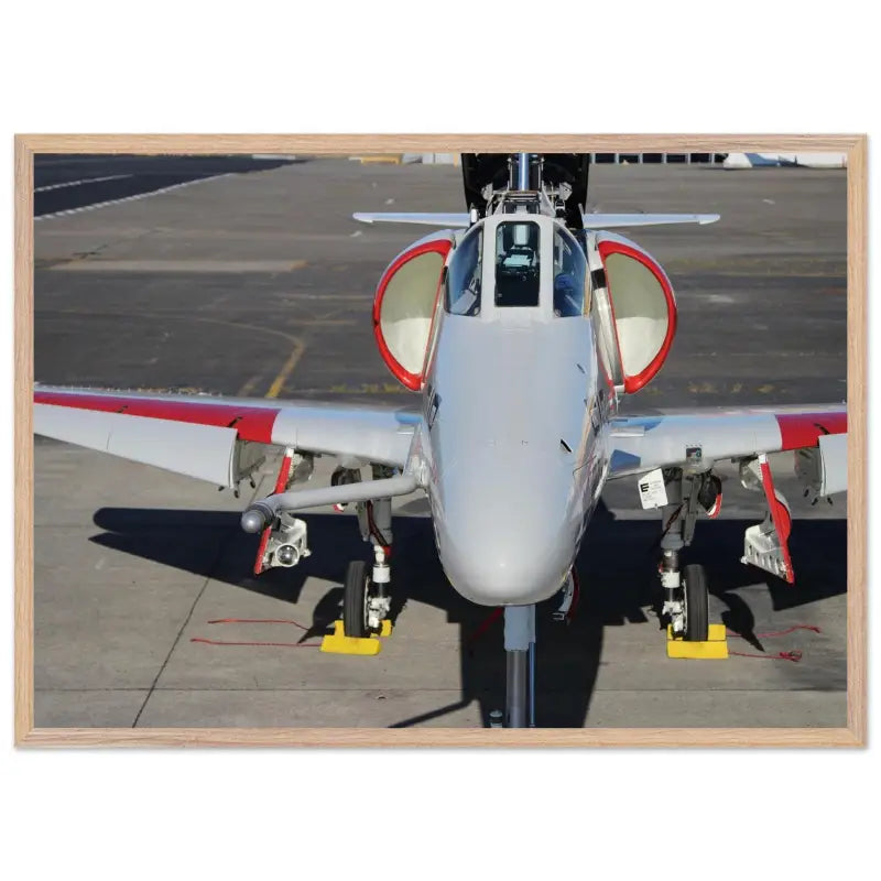 High Ground: Front View of A-4 Skyhawk From Above - Print Material - Gifts for pilots - Aviation apparel