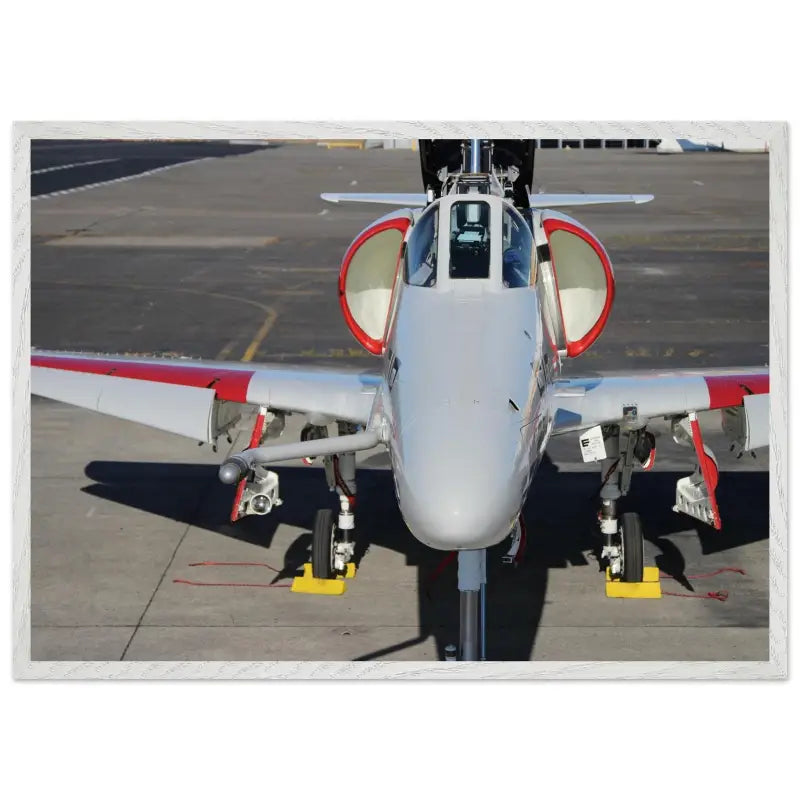 High Ground: Front View of A-4 Skyhawk From Above - Print Material - Gifts for pilots - Aviation apparel