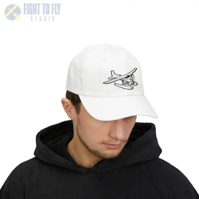 High Wing 172 on Floats Hat - Hats - Pilot gifts - WWII warbird t-shirt