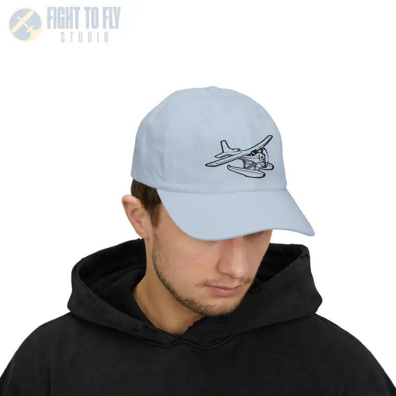 High Wing 172 on Floats Hat - Hats - Pilot gifts - WWII warbird t-shirt