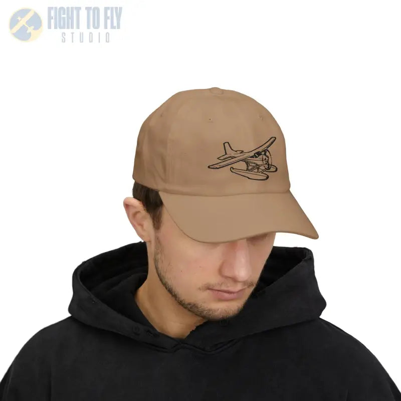 High Wing 172 on Floats Hat - Hats - Pilot gifts - WWII warbird t-shirt