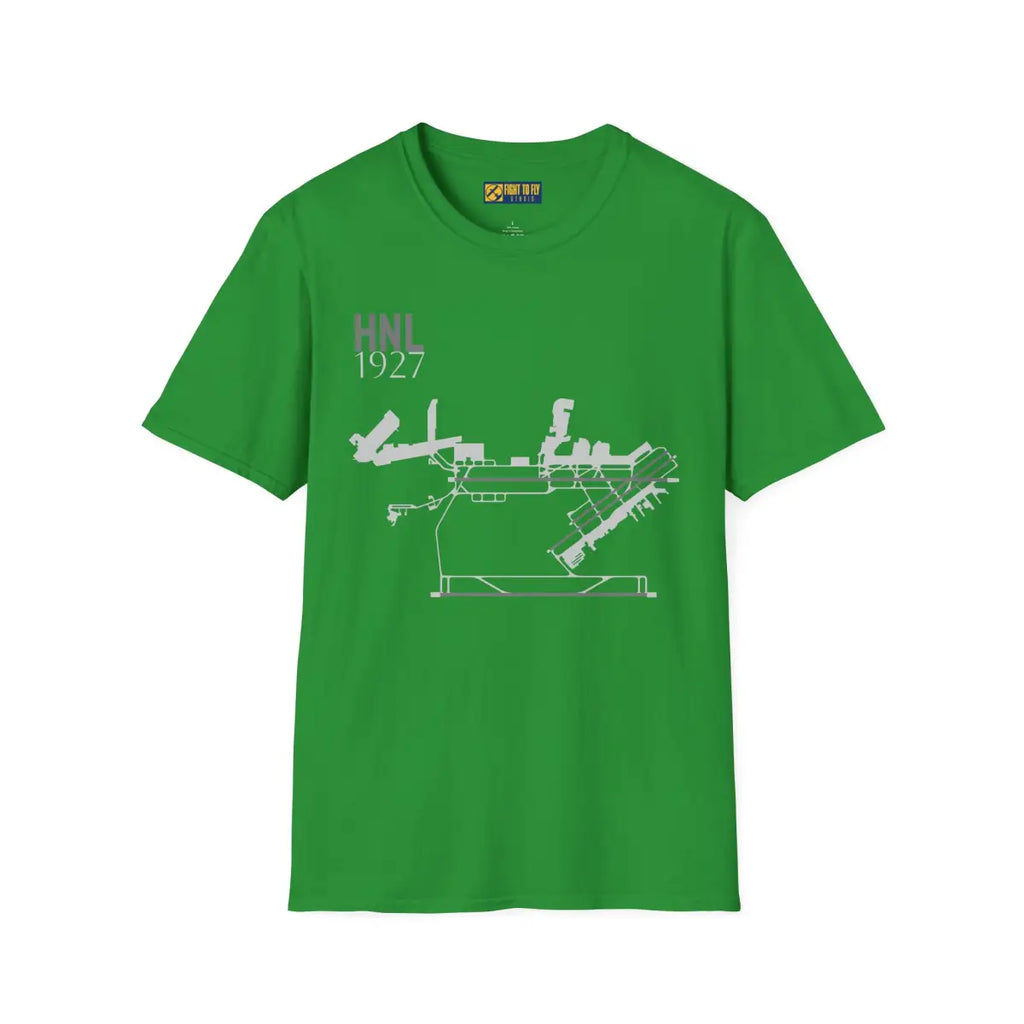 HNL Daniel K. Inouye International - 1927 - Tee - T-Shirt - Pilot gifts - WWII warbird t-shirt