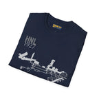 HNL Daniel K. Inouye International - 1927 - Tee - T-Shirt - Pilot gifts - WWII warbird t-shirt
