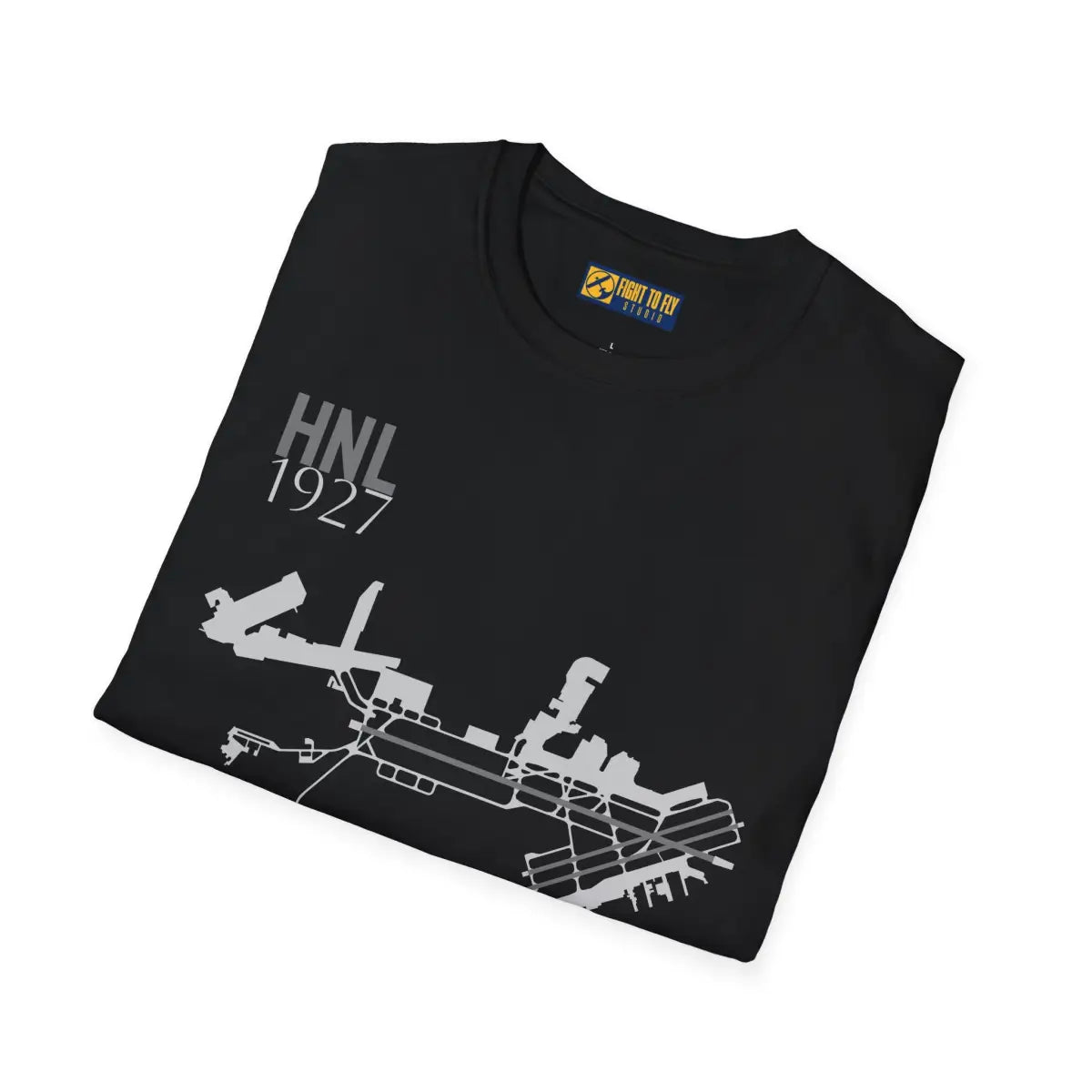 HNL Daniel K. Inouye International - 1927 - Tee - T-Shirt - Pilot gifts - WWII warbird t-shirt