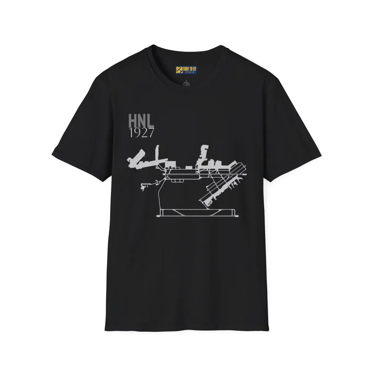 HNL Daniel K. Inouye International - 1927 - Tee - T-Shirt - Gifts for pilots - Aviation apparel