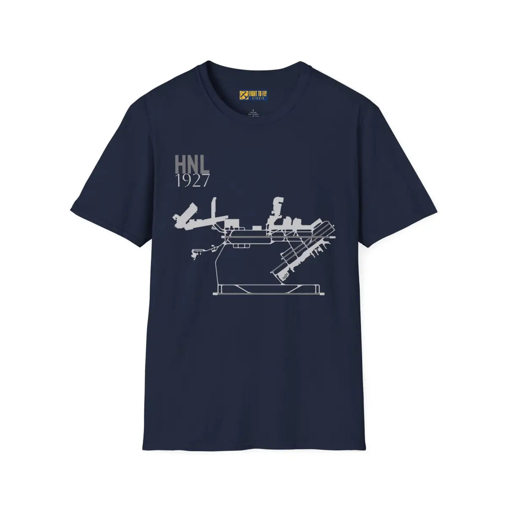 HNL Daniel K. Inouye International - 1927 - Tee - T-Shirt - Gifts for pilots - Aviation apparel