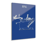 HNL - Daniel K. Inouye International Acrylic Print - Home Decor - Pilot gifts - WWII warbird t-shirt