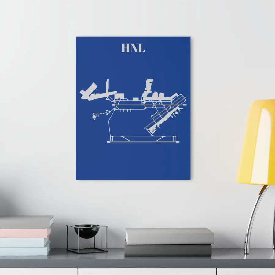 HNL - Daniel K. Inouye International Acrylic Print - Home Decor - Pilot gifts - WWII warbird t-shirt