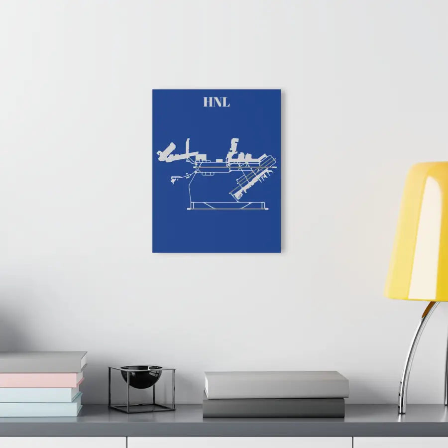 HNL - Daniel K. Inouye International Acrylic Print - Home Decor - Pilot gifts - WWII warbird t-shirt