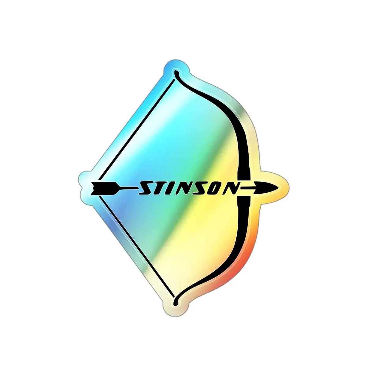 Holographic Die-Cut Stickers – Colorful & Trendy Designs for Personalization - Paper products - Gifts pilots - Aviation