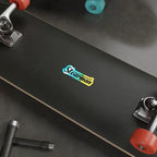 Holographic Die-Cut Stickers - Stearman Design for Skateboards & Decor - Paper products - Pilot gifts - WWII warbird