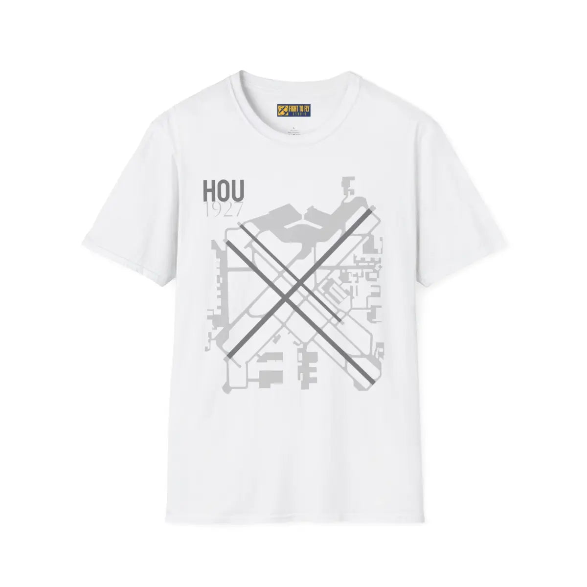 HOU William P. Hobby Airport - 1927 - Tee - T-Shirt - Gifts for pilots - Aviation apparel