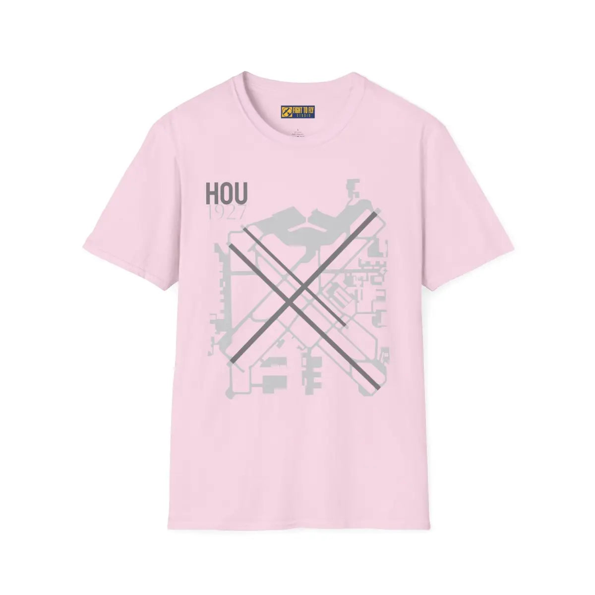 HOU William P. Hobby Airport - 1927 - Tee - T-Shirt - Gifts for pilots - Aviation apparel