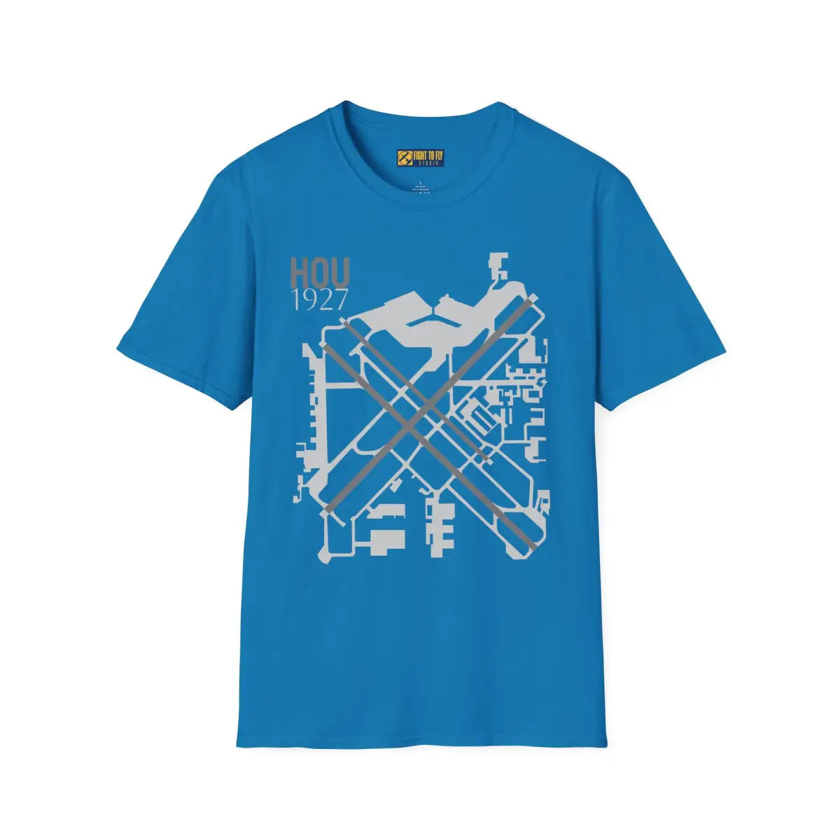 HOU William P. Hobby Airport - 1927 - Tee - T-Shirt - Gifts for pilots - Aviation apparel