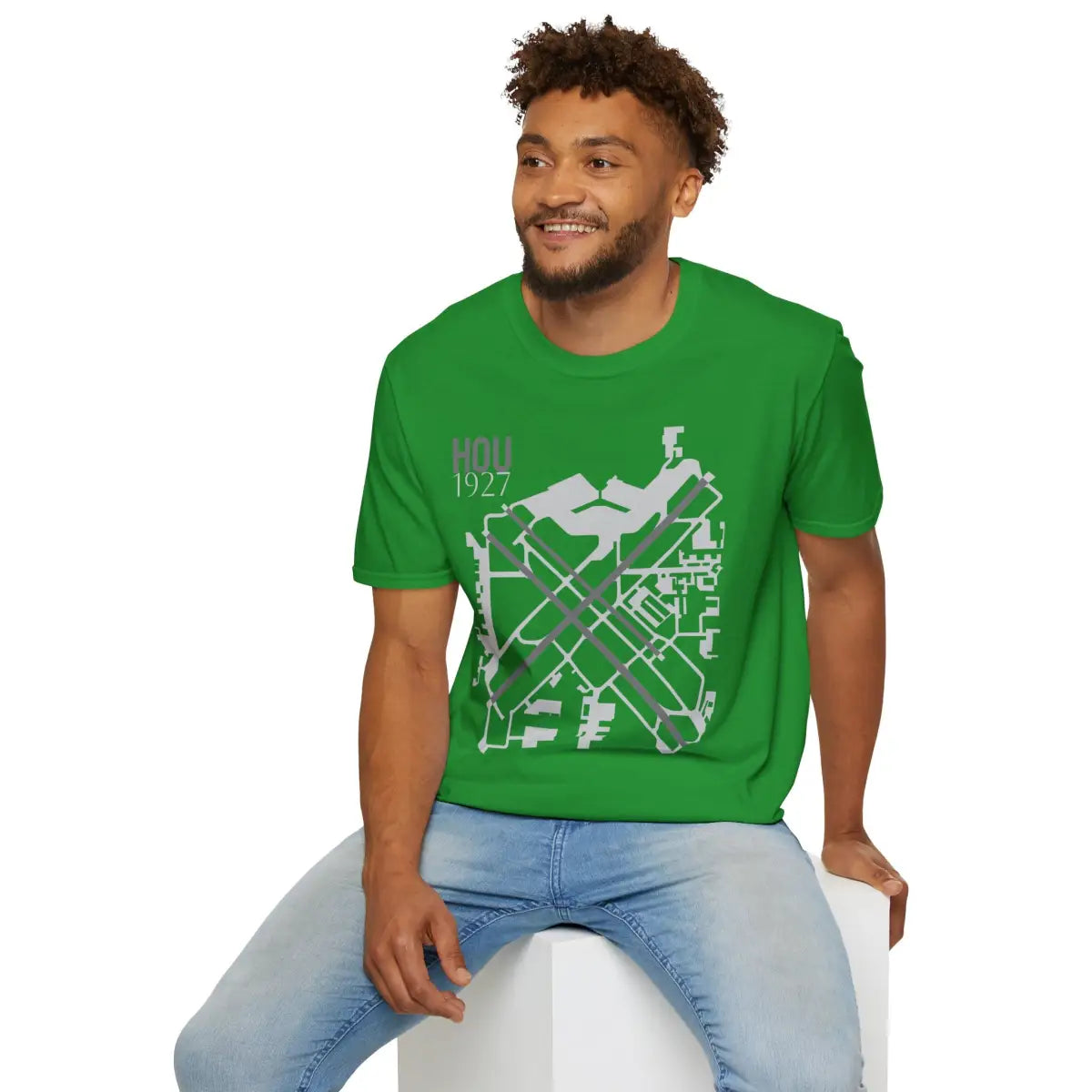 HOU William P. Hobby Airport - 1927 - Tee - T-Shirt - Gifts for pilots - Aviation apparel