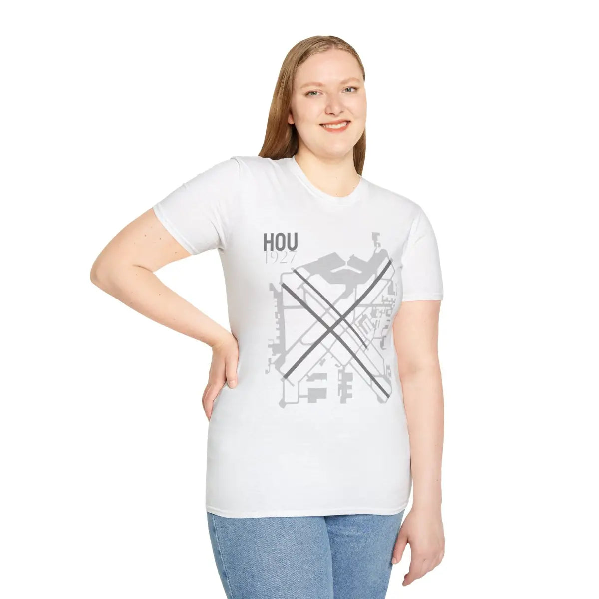 HOU William P. Hobby Airport - 1927 - Tee - T-Shirt - Gifts for pilots - Aviation apparel