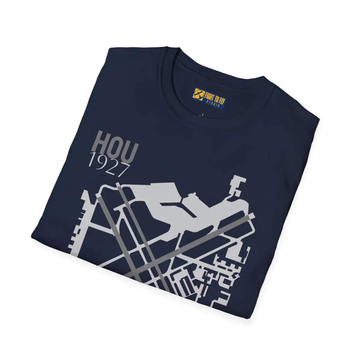 HOU William P. Hobby Airport - 1927 - Tee - T-Shirt - Gifts for pilots - Aviation apparel