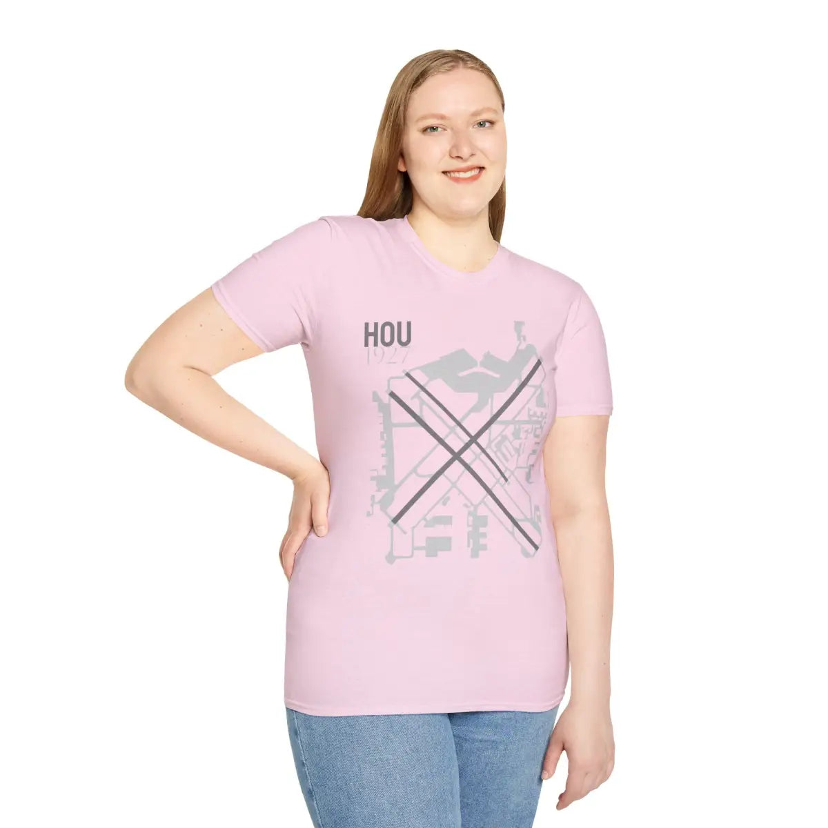 HOU William P. Hobby Airport - 1927 - Tee - T-Shirt - Gifts for pilots - Aviation apparel