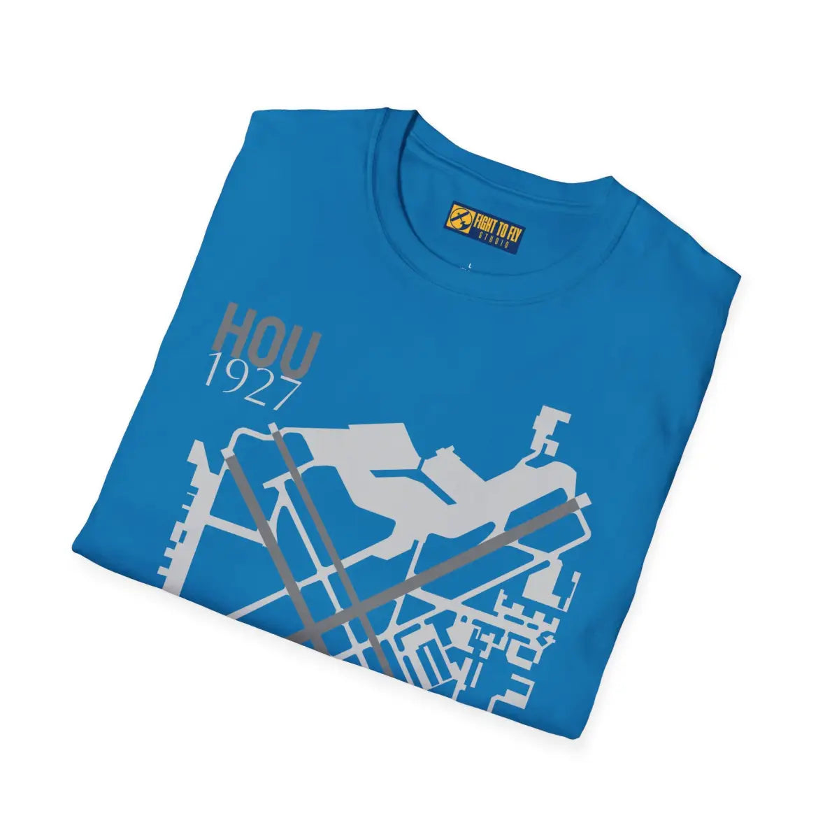 HOU William P. Hobby Airport - 1927 - Tee - T-Shirt - Pilot gifts - WWII warbird t-shirt