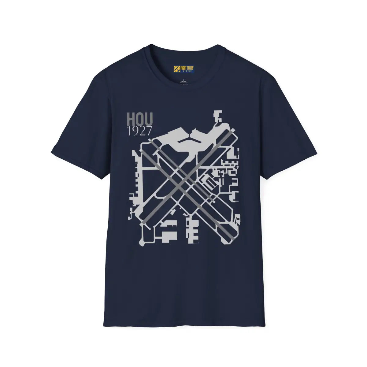 HOU William P. Hobby Airport - 1927 - Tee - T-Shirt - Gifts for pilots - Aviation apparel