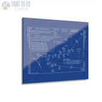 Howard One Departure – Palm Springs International Airport (PSP) Procedure Plate Print | Requested Aviation Wall Art