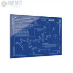 Howard One Departure – Palm Springs International Airport (PSP) Procedure Plate Print | Requested Aviation Wall Art