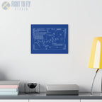 Howard One Departure – Palm Springs International Airport (PSP) Procedure Plate Print | Requested Aviation Wall Art