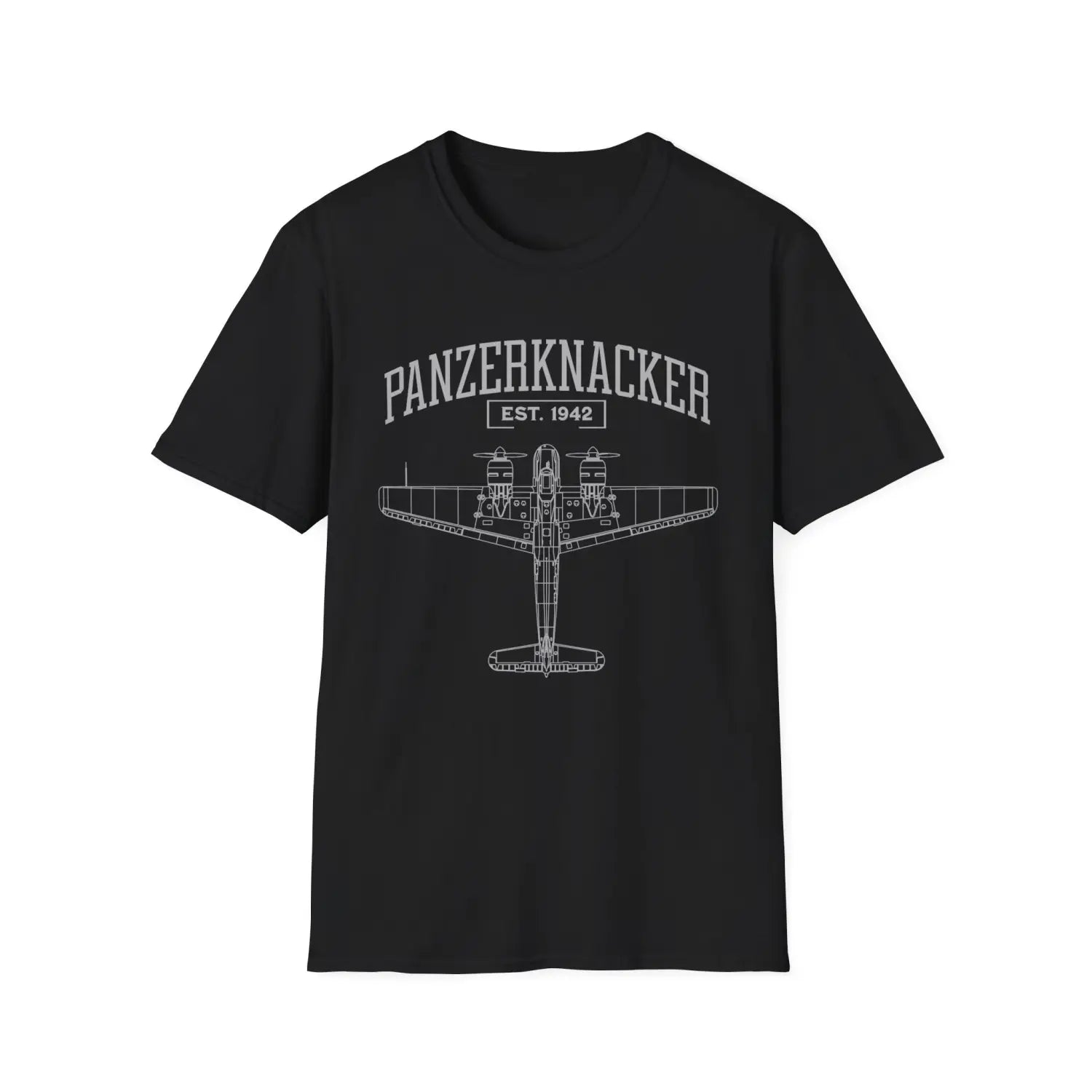 Hs 129 Panzerknacker - T-Shirt - Pilot gifts - WWII warbird t-shirt