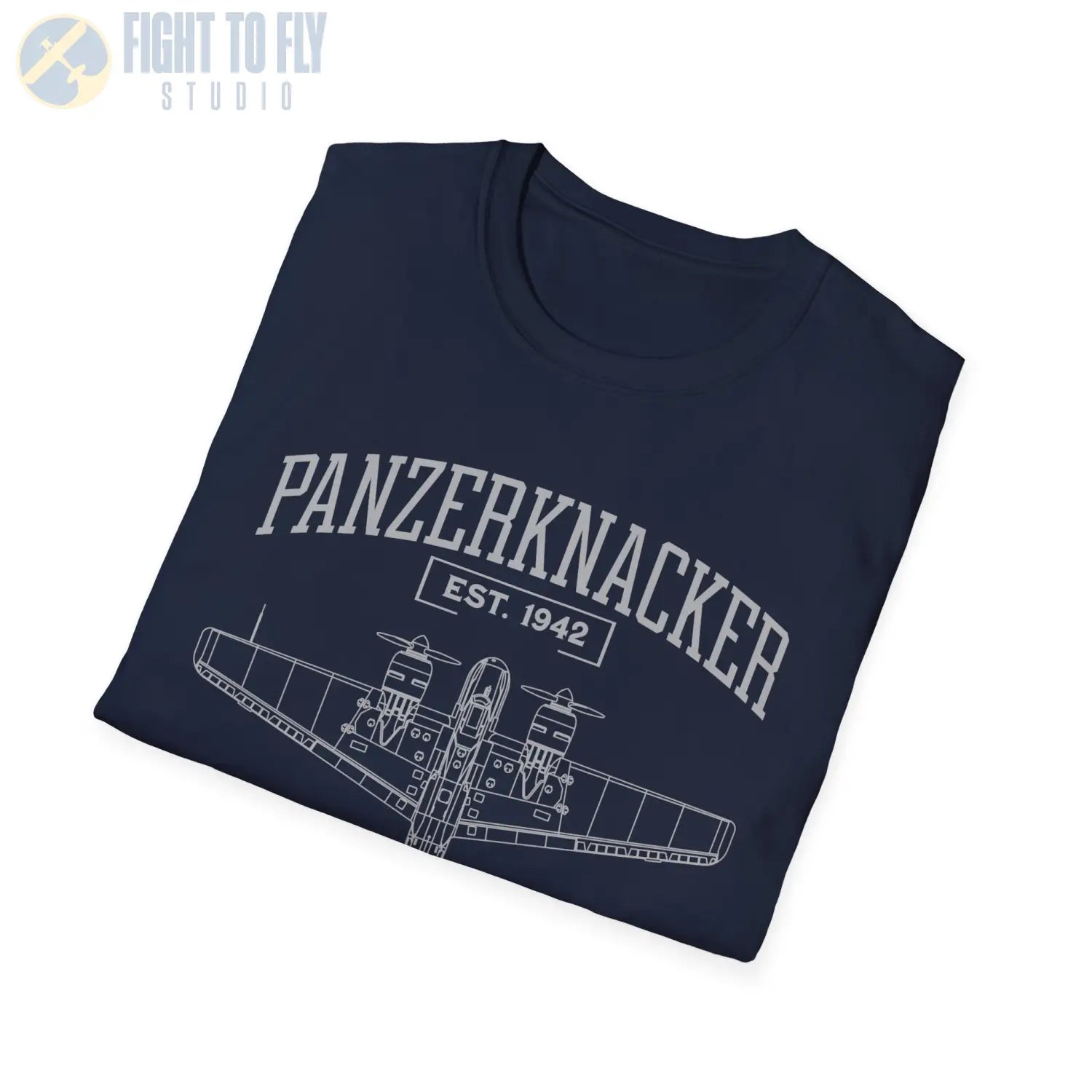 Hs 129 Panzerknacker - T-Shirt - Pilot gifts - WWII warbird t-shirt