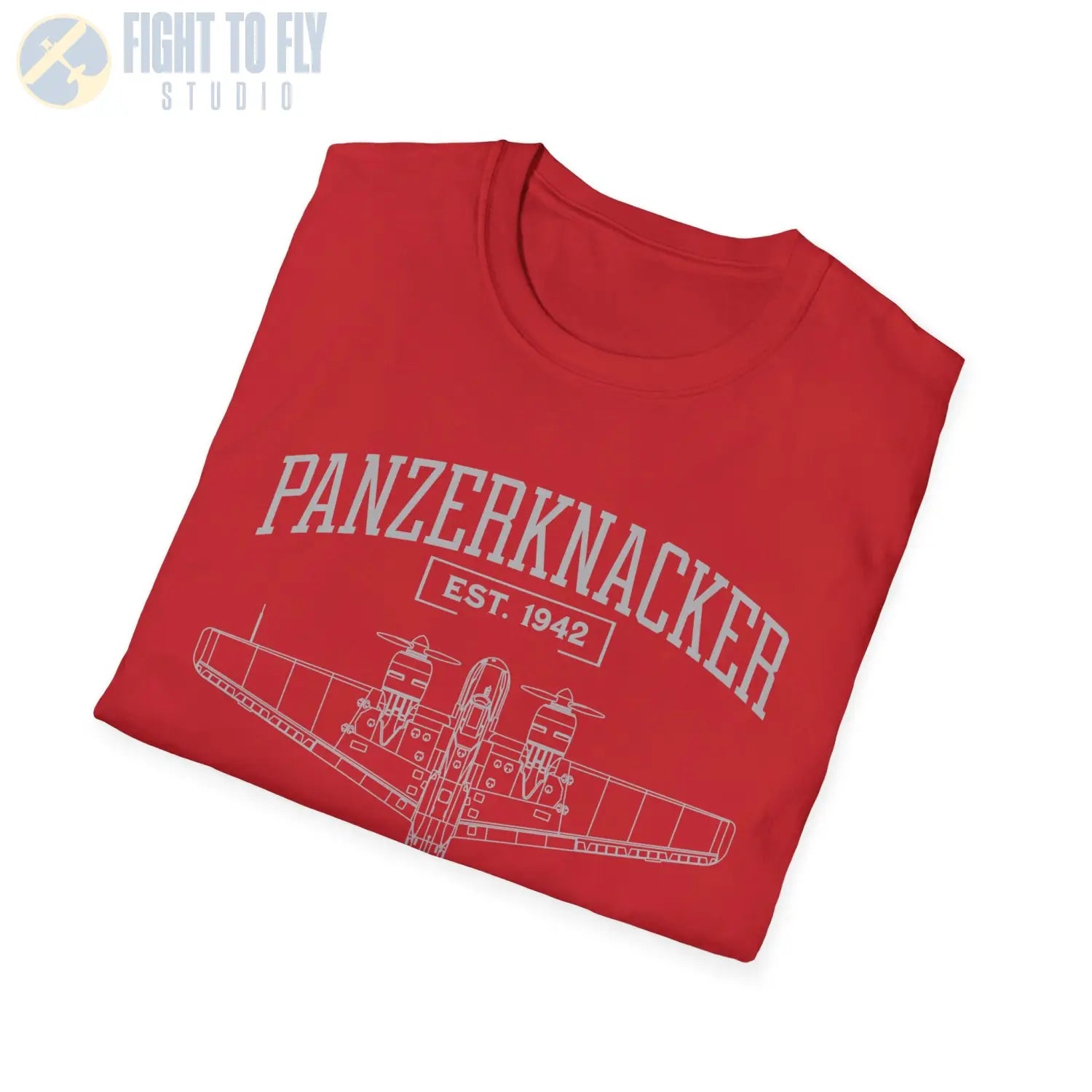 Hs 129 Panzerknacker - T-Shirt - Pilot gifts - WWII warbird t-shirt