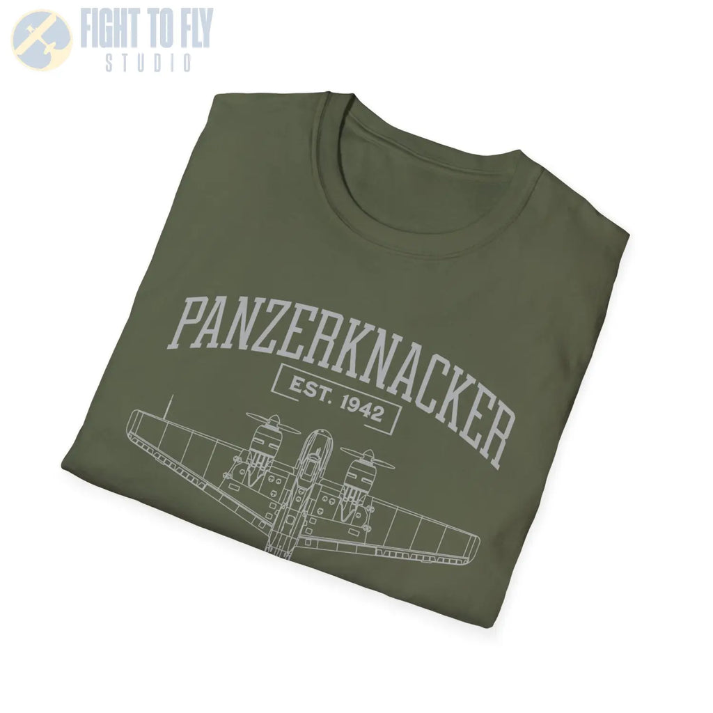 Hs 129 Panzerknacker - T-Shirt - Pilot gifts - WWII warbird t-shirt