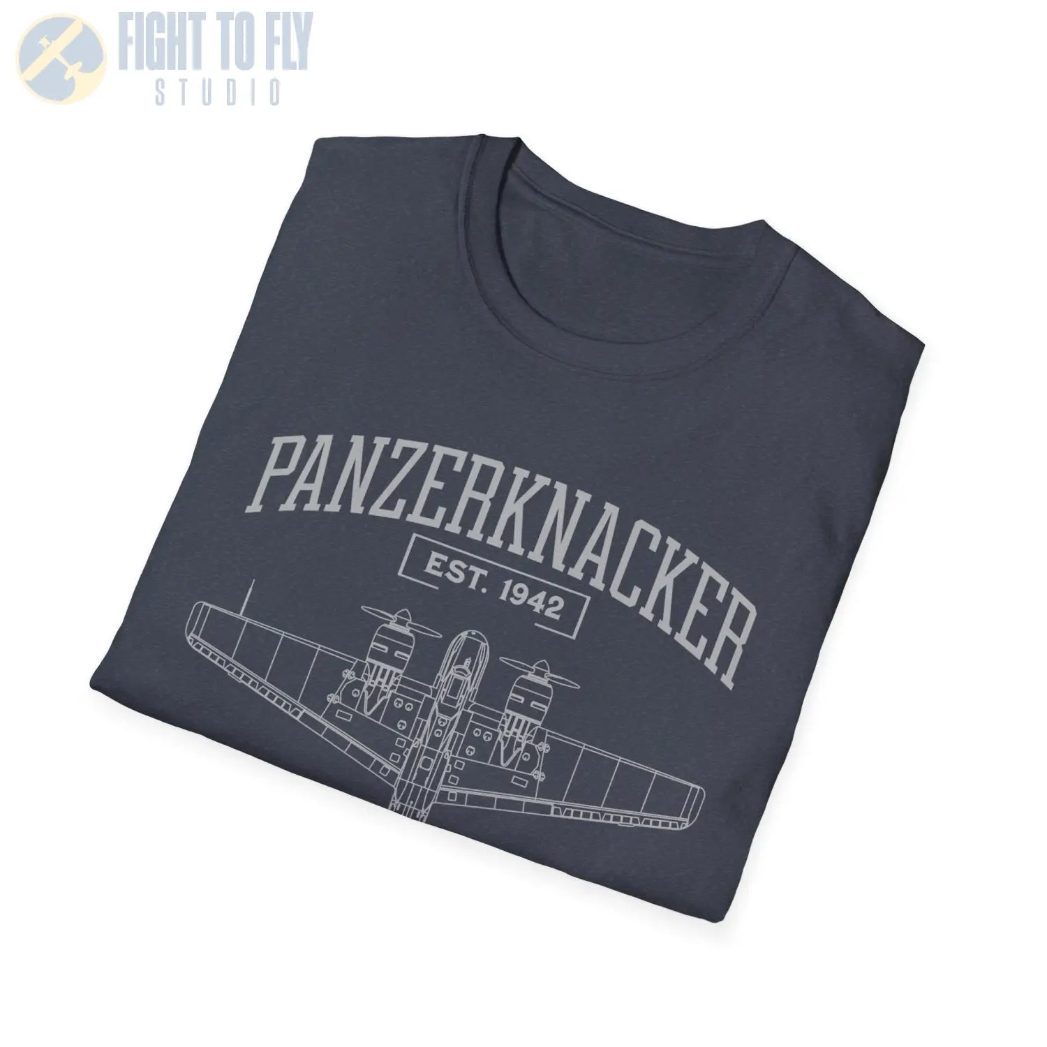 Hs 129 Panzerknacker - T-Shirt - Pilot gifts - WWII warbird t-shirt
