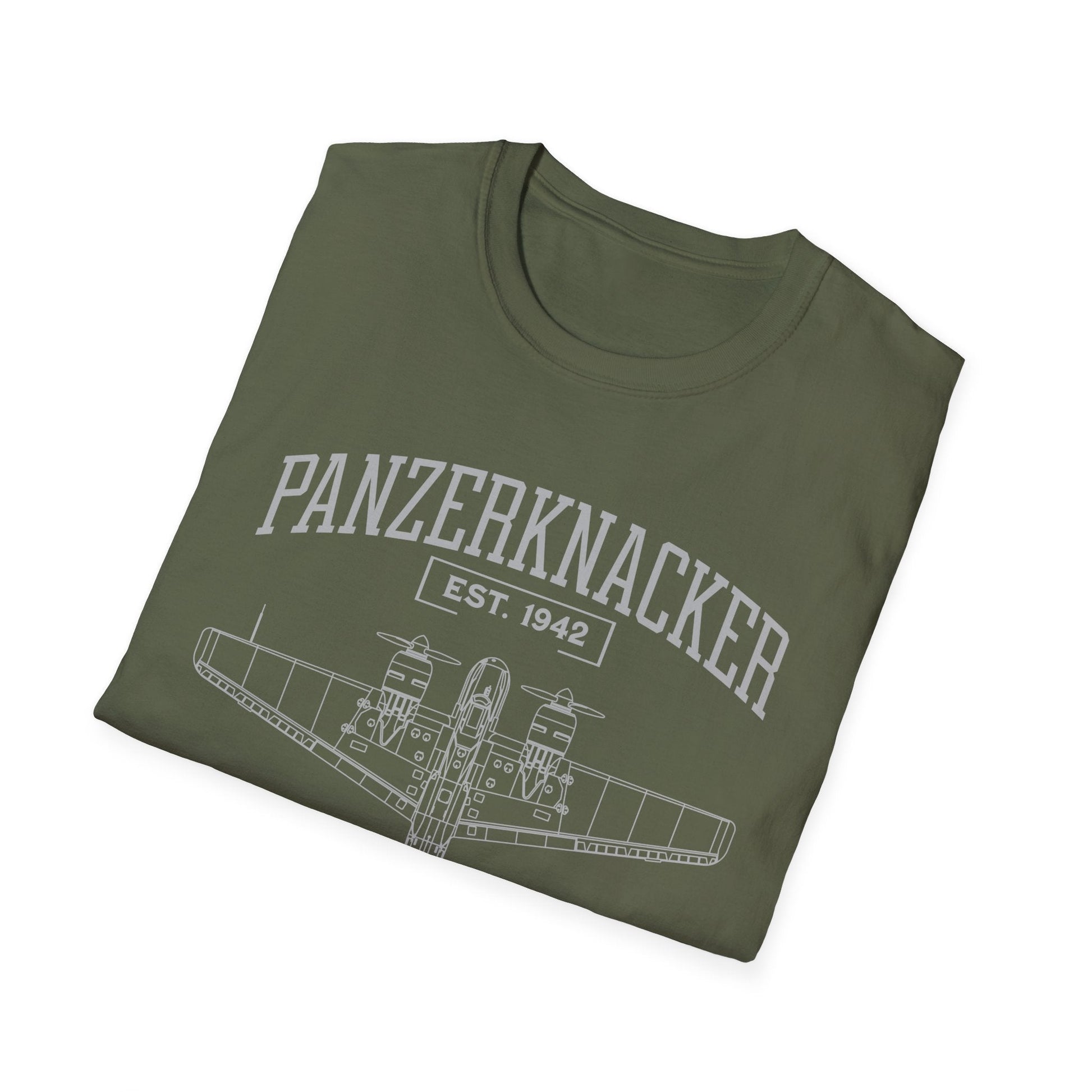 Hs 129 Panzerknacker Premium WWII T Shirt Pilot gifts warbird t shirt
