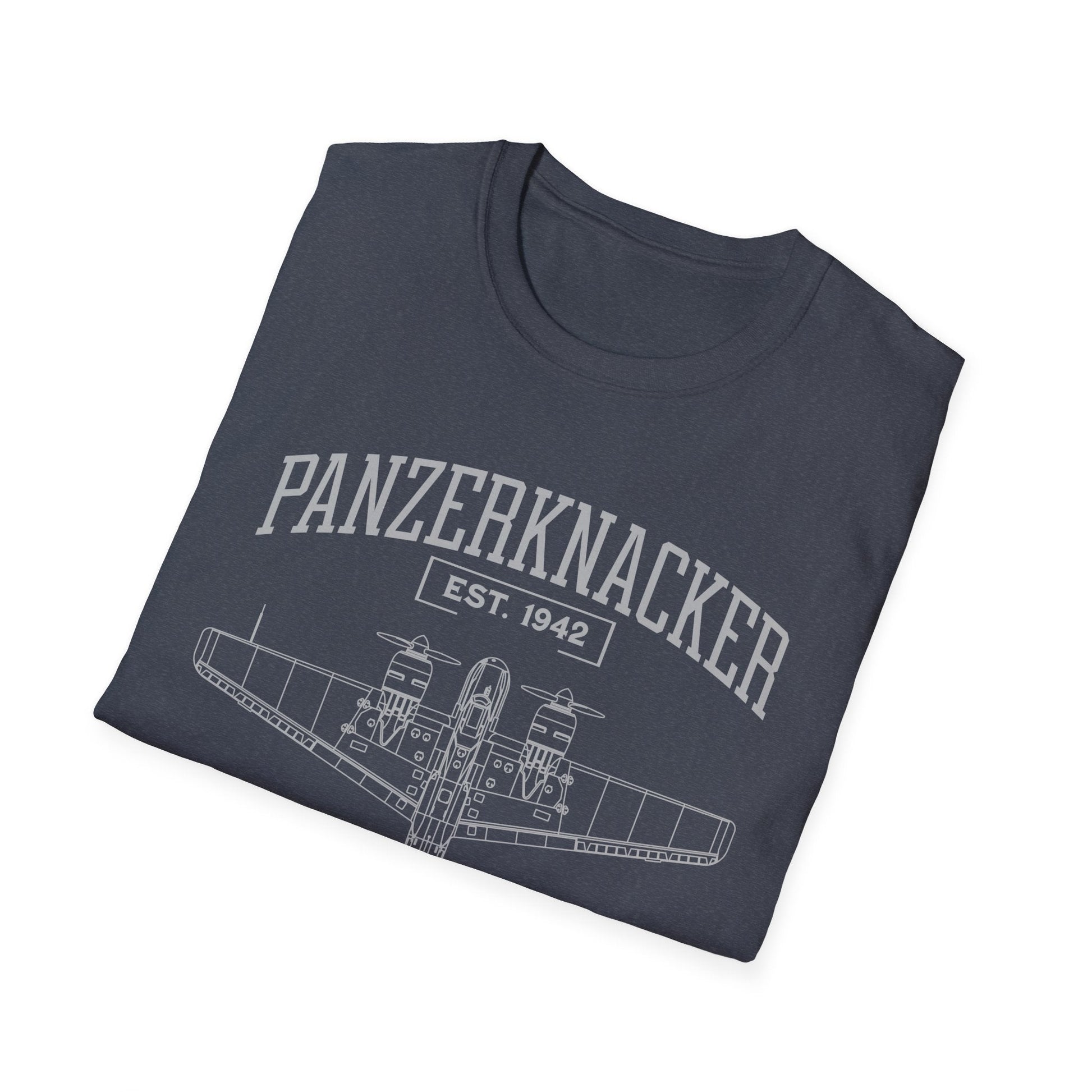 Hs 129 Panzerknacker Premium WWII T Shirt Pilot gifts warbird t shirt